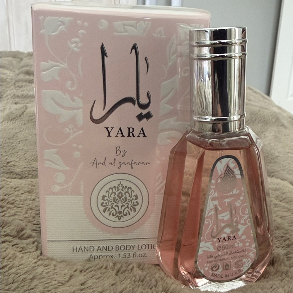 Yara Pink Bundle- Hand and Body Lotion & perfume
